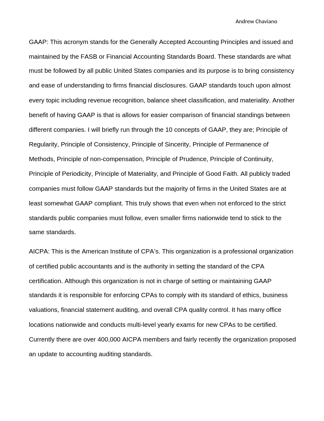 Analysis of Standard Setting Bodies and the Conceptual Framework Draft.docx_d2tkxq9jmzw_page1