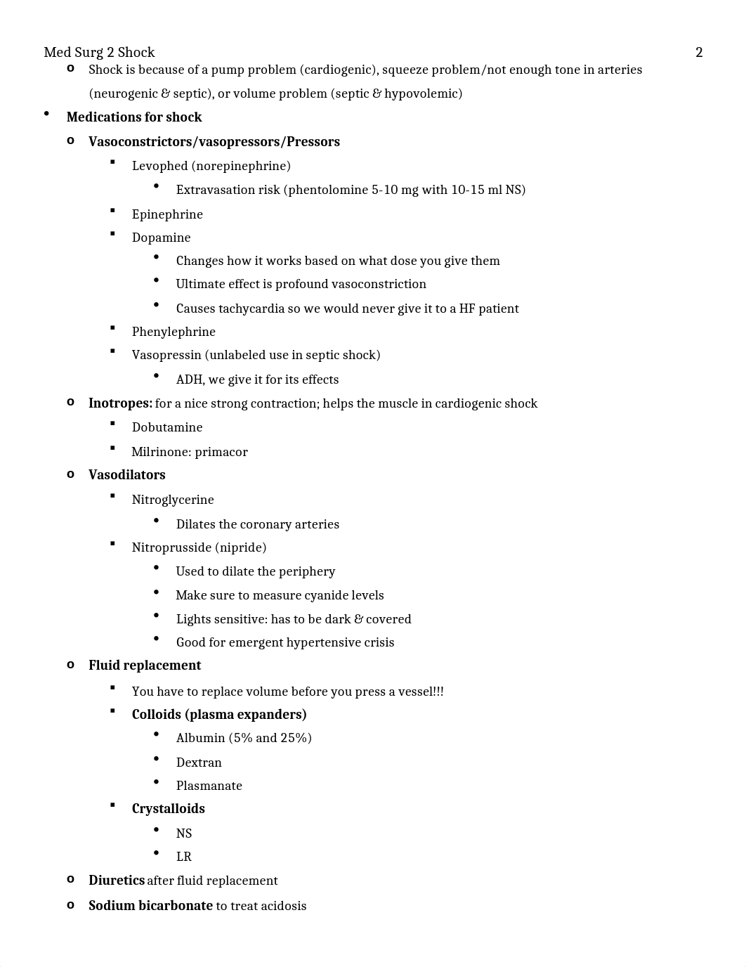 Med Surg 2 Shock Study Guide .docx_d2tqjziane3_page2