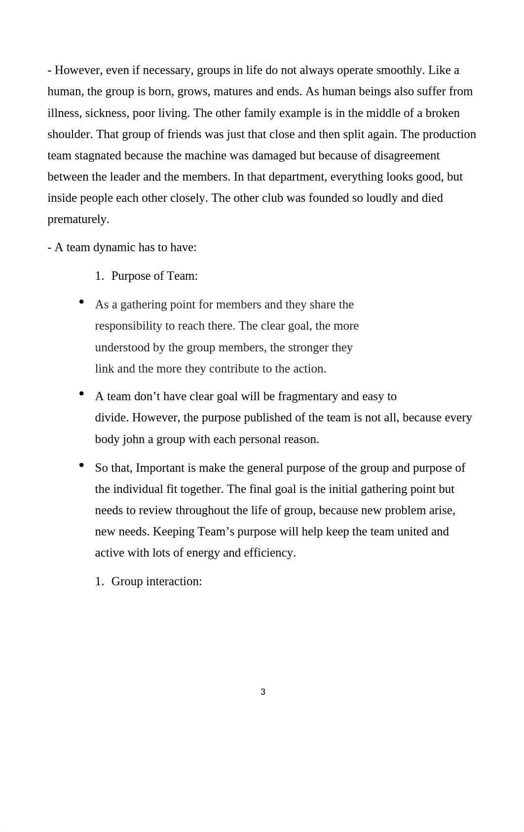 Discuss the importance and dynamics of working within a team and the impact working in different env_d2u47wp3q72_page3