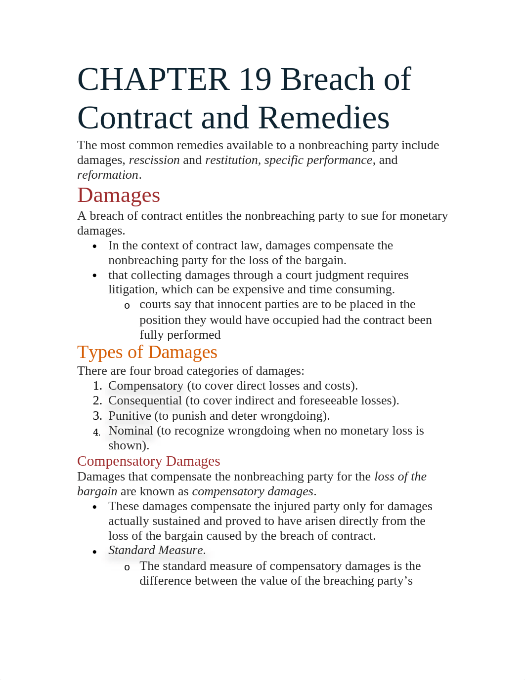 CHAPTER 19 Breach of Contract and Remedies.docx_d2u55t3j0og_page1