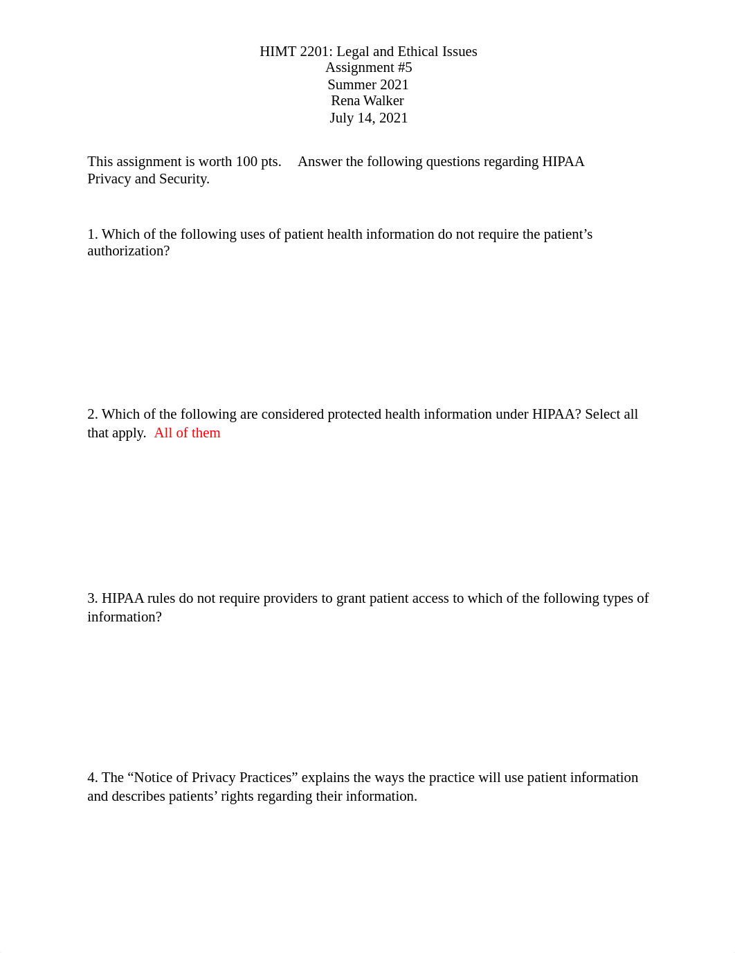 Assignment 5 - HIPAA Questions Rena Walker.docx_d2uh5d625no_page1