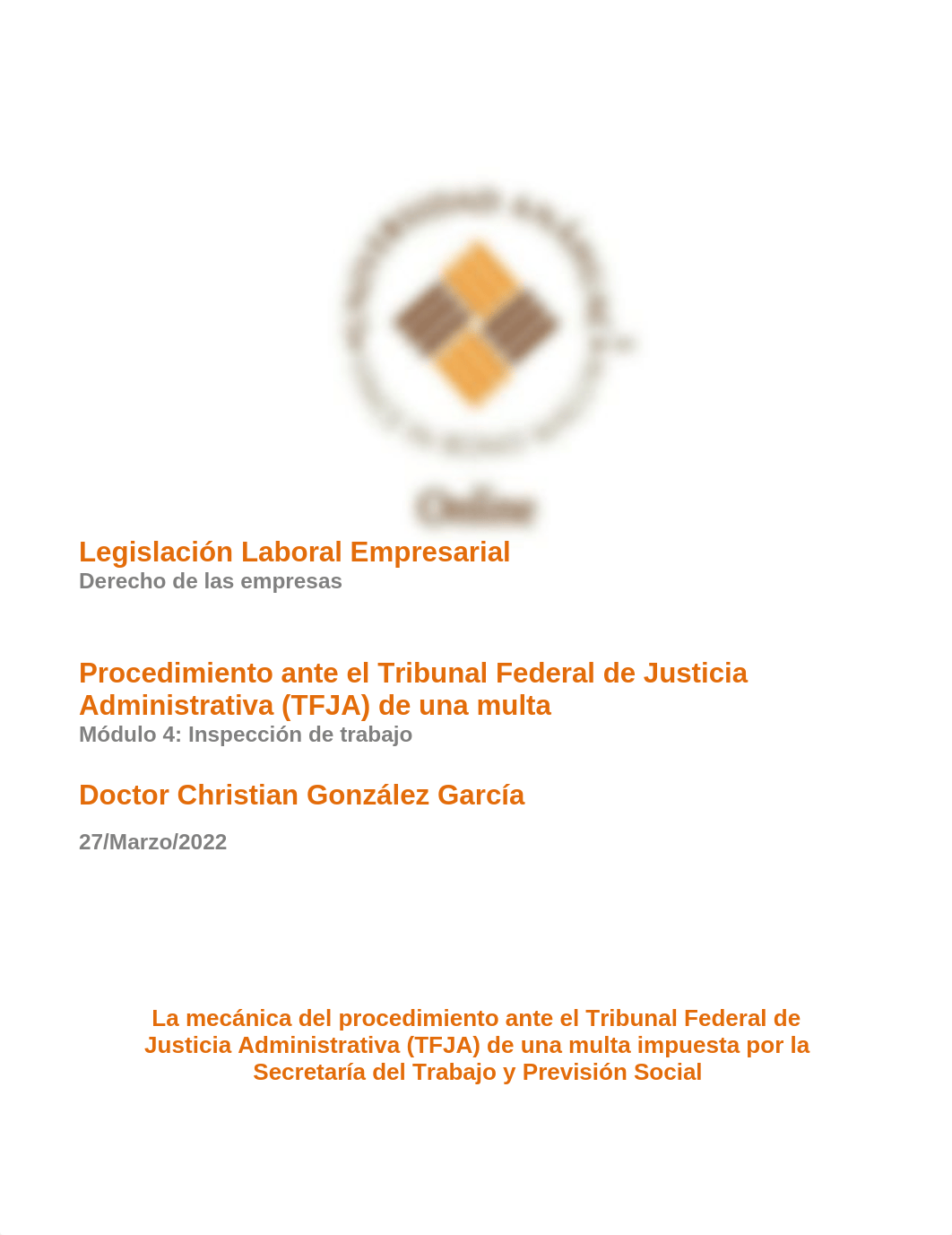 9 Procedimiento ante el Tibunal Federal de Justicia Administrativa (TFJA) de una multa.docx_d2uupsp4omy_page1