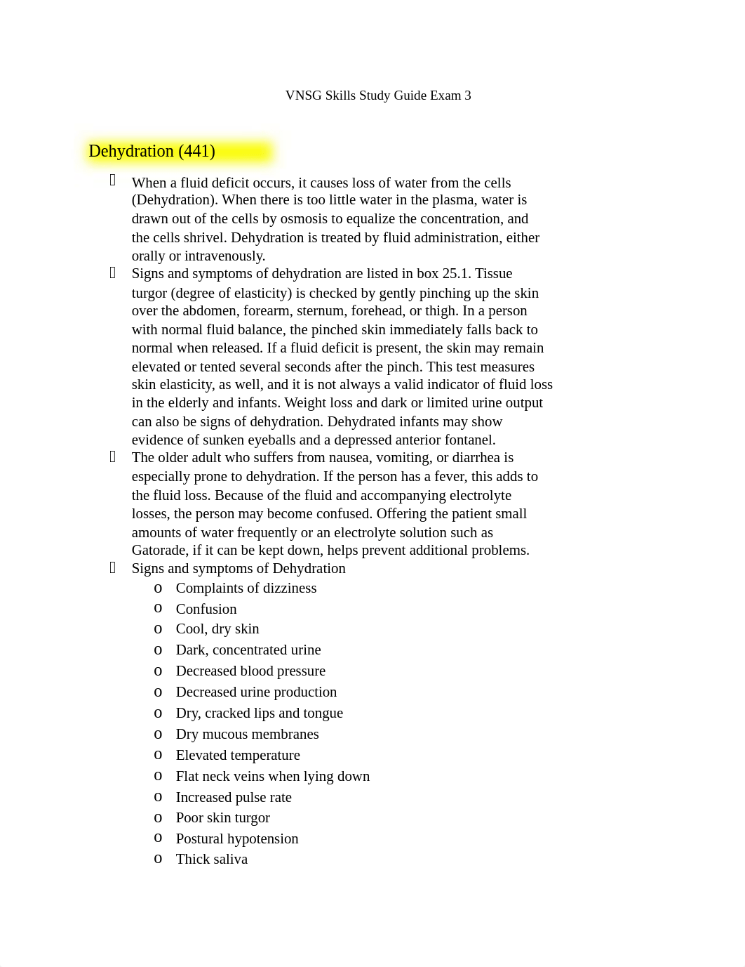 VNSG 1402 - Skills - Study Guide Exam 3 (3).docx_d2v1x7gqdvy_page1