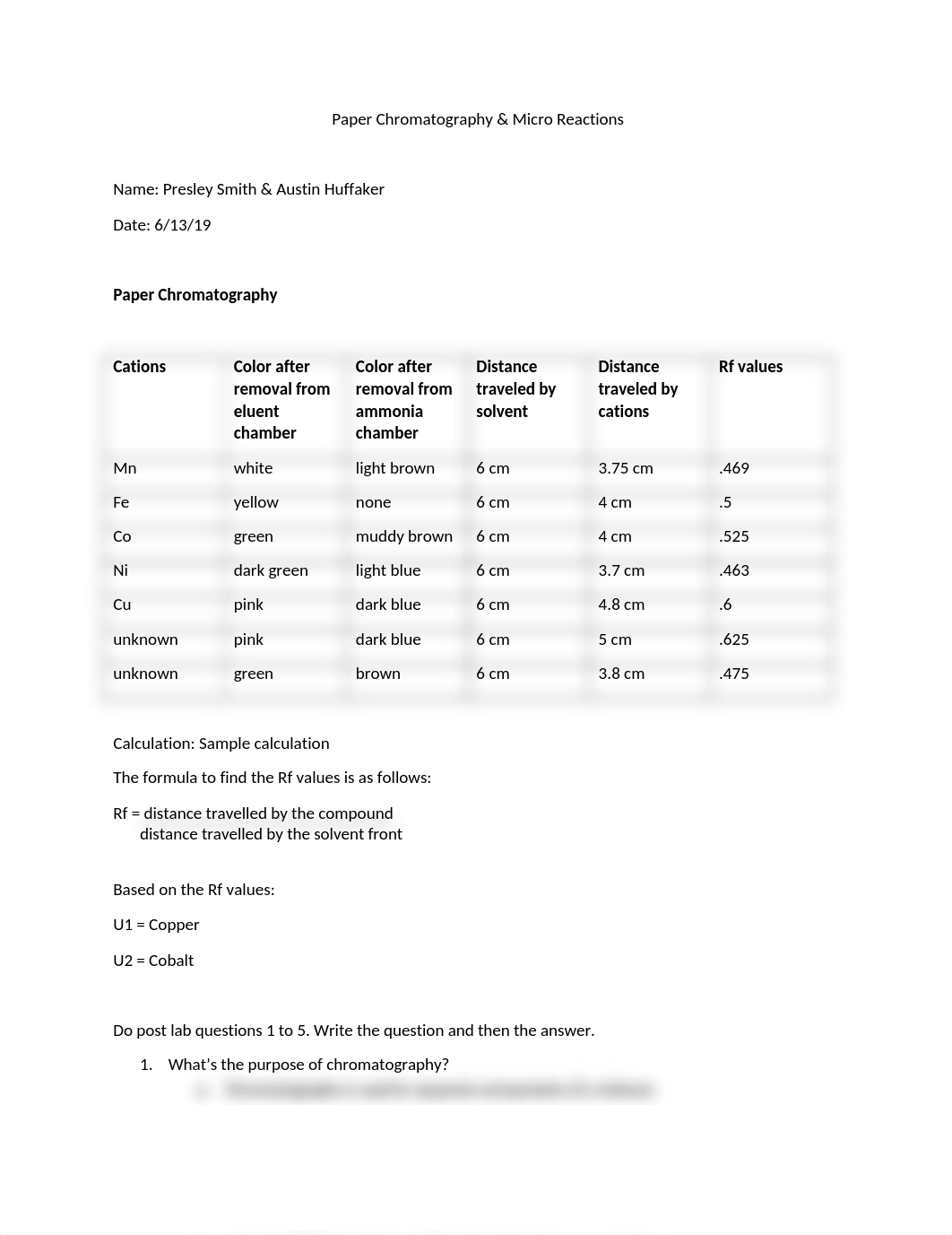 PresleyandAustin-Chem 1211L Paper Chromatography & Micro Reaction Result Sheet.docx_d2v2jbm861n_page1