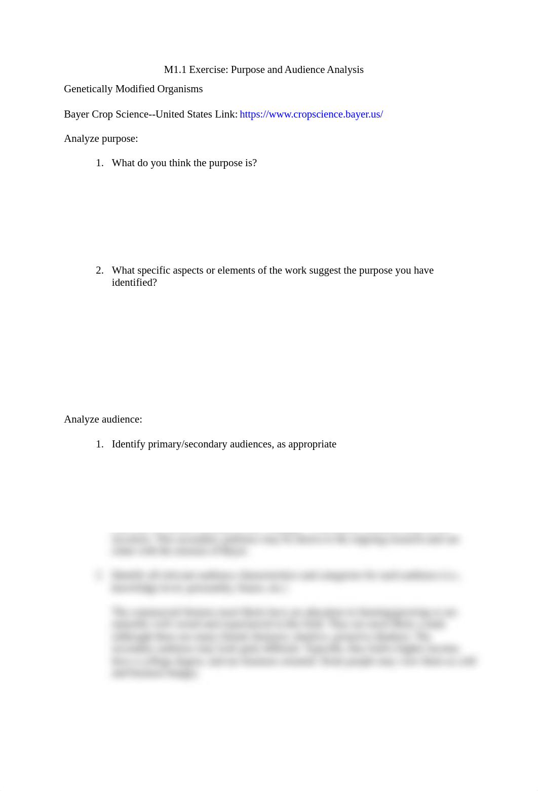 M1.1 Exercise- Purpose and Audience Analysis.docx_d2v9jfptmt4_page1