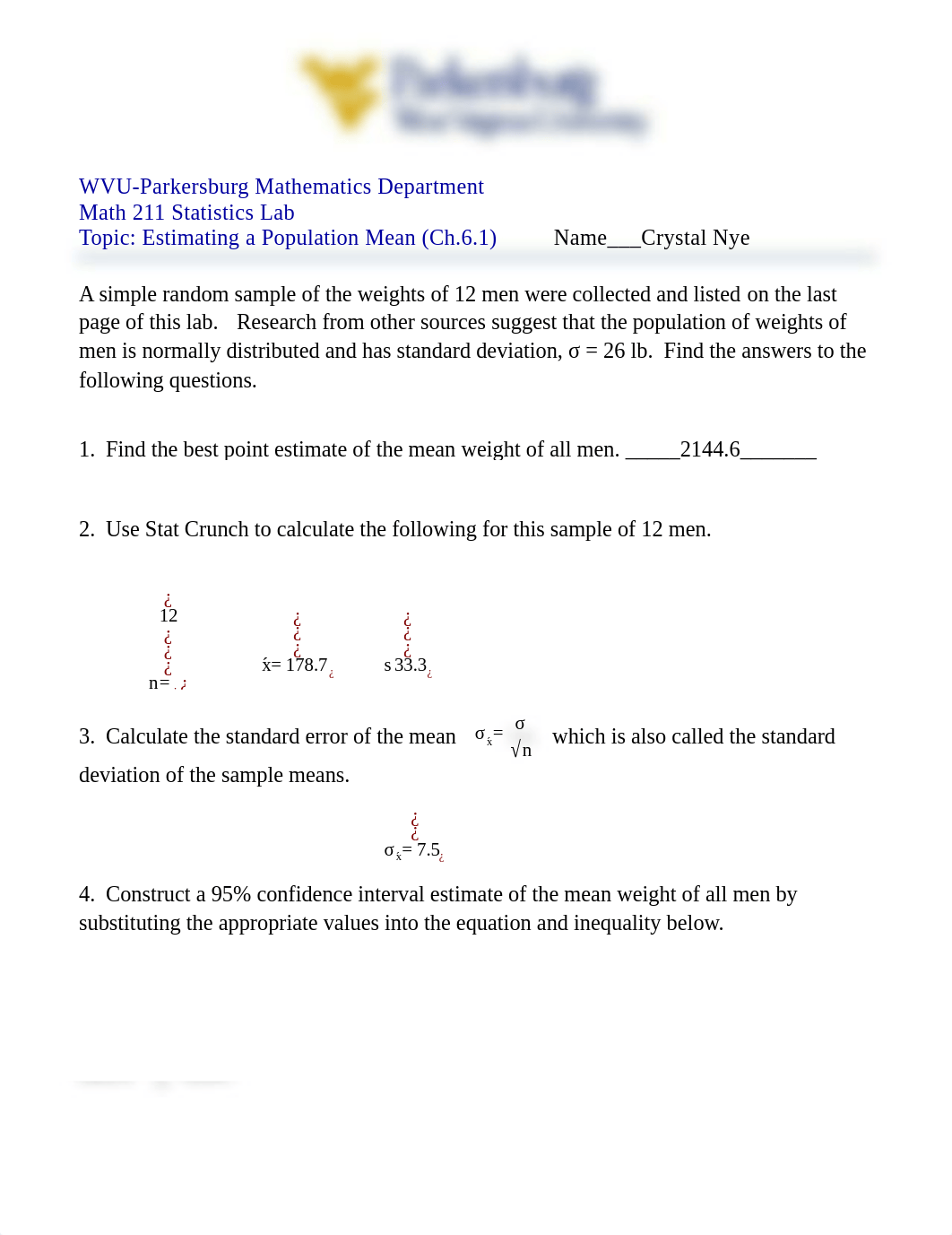 Crystal Nye_LAB_Ch.6.1 Estimating a Population Mean (1).docx_d2vqq84vzaf_page1