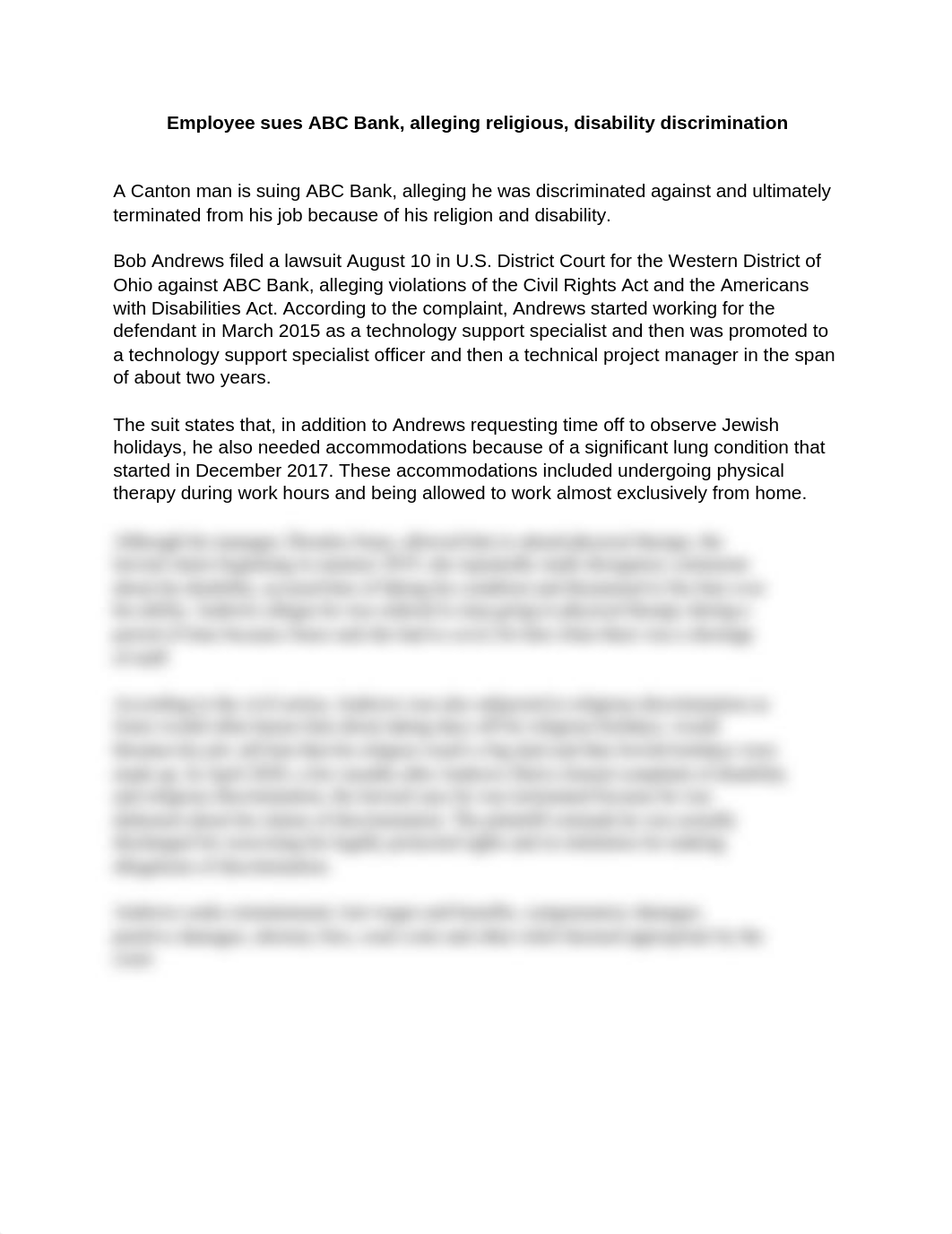 PSC121 Chapter 5 Case-Andrews v. ABC Bank.docx_d2vvtqvd7l7_page1