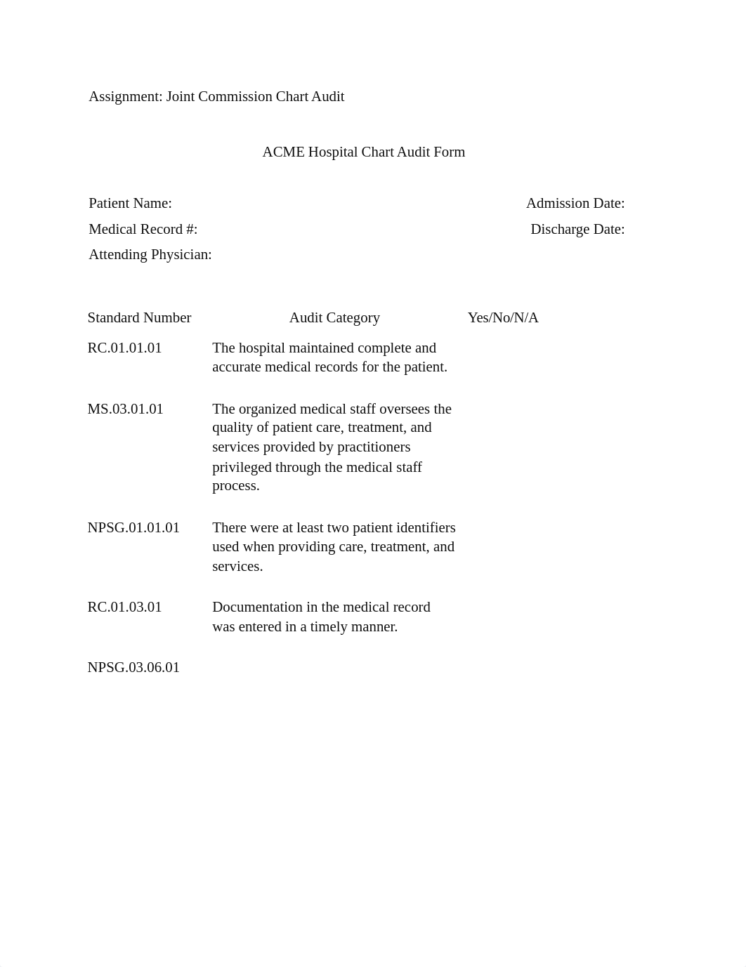 HIM332-Assignment_ Joint Commission Chart Audit (Competency Assignment IB2 & IC3)  .docx_d2vyksme9nk_page1