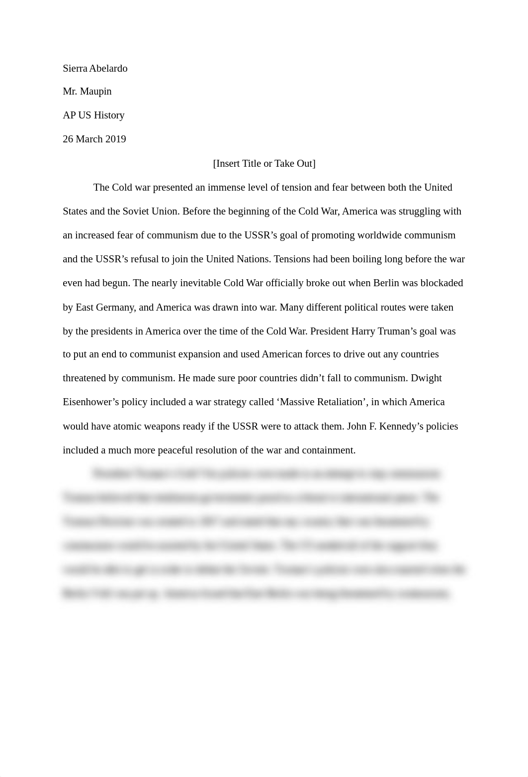 The Cold War Essay_d2vzozctmf2_page1