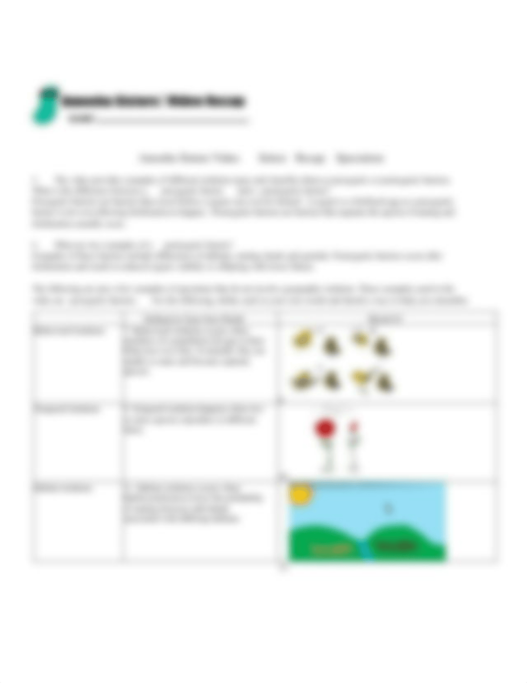 SELECT Speciation Recap by Amoeba Sisters_202203071821531.pdf_d2w47dzeau3_page2