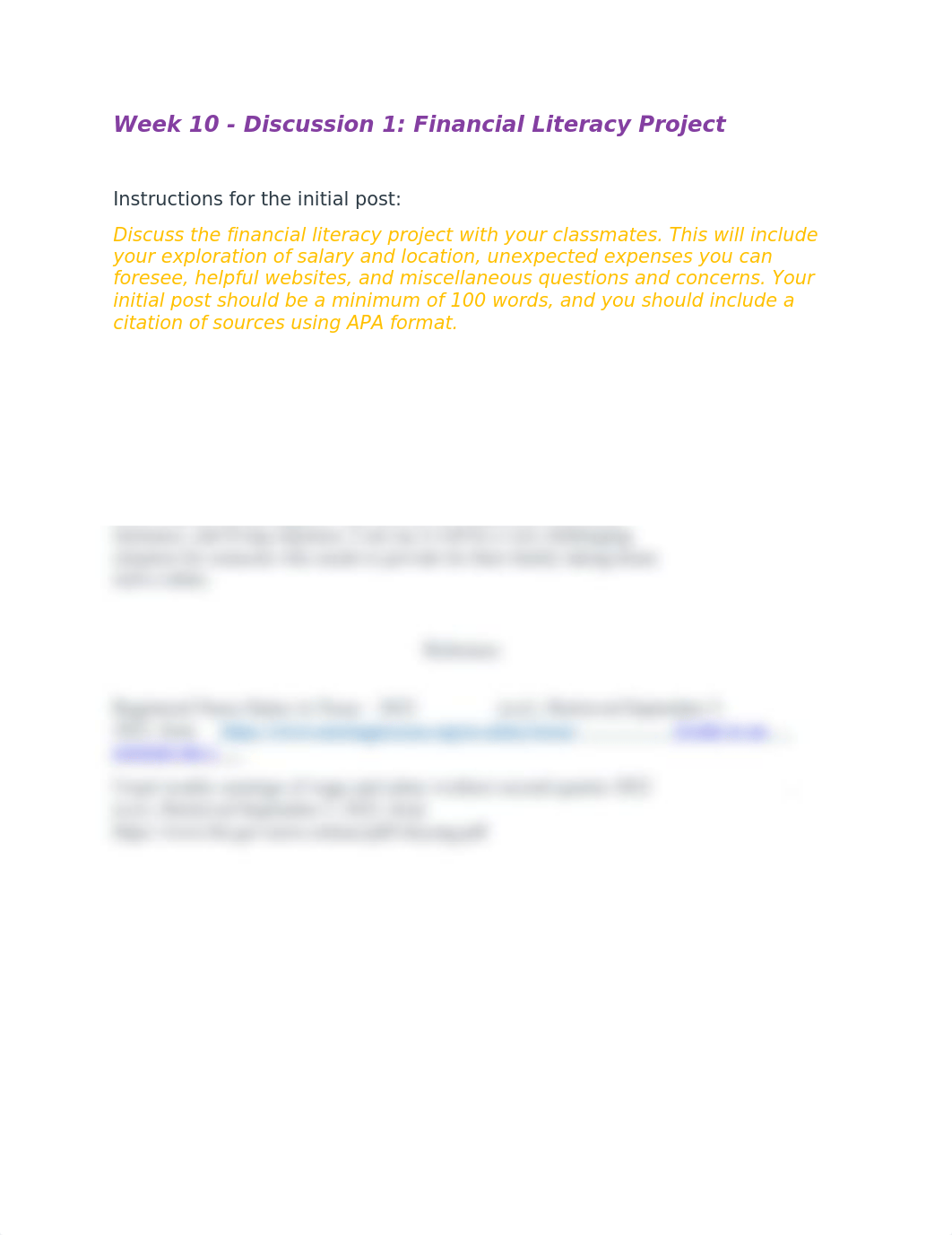 Week 10 - Discussion 1- Financial Literacy Project.docx_d2wcbblqi9z_page1