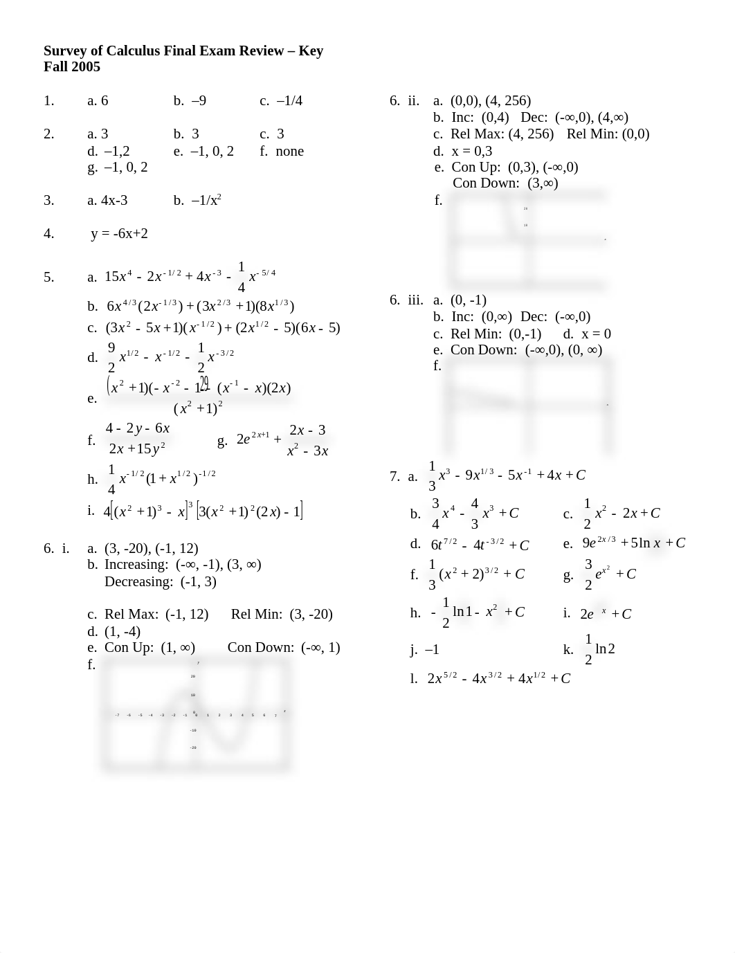 Survey of Calculus Final Exam Review Key_d2wsx31z8fa_page1