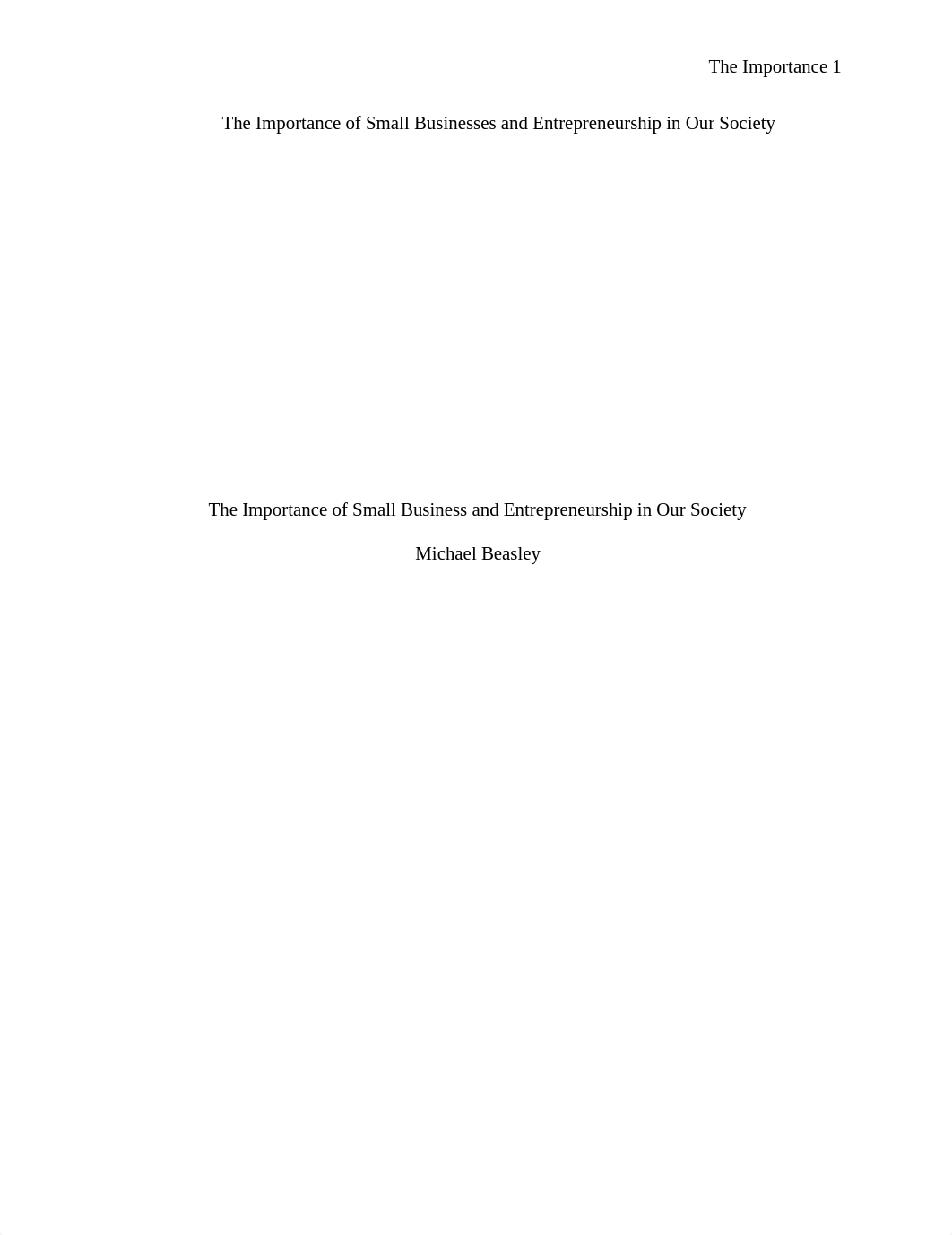 The Importance of Small Business in US.docx_d2wwqmfatfy_page1