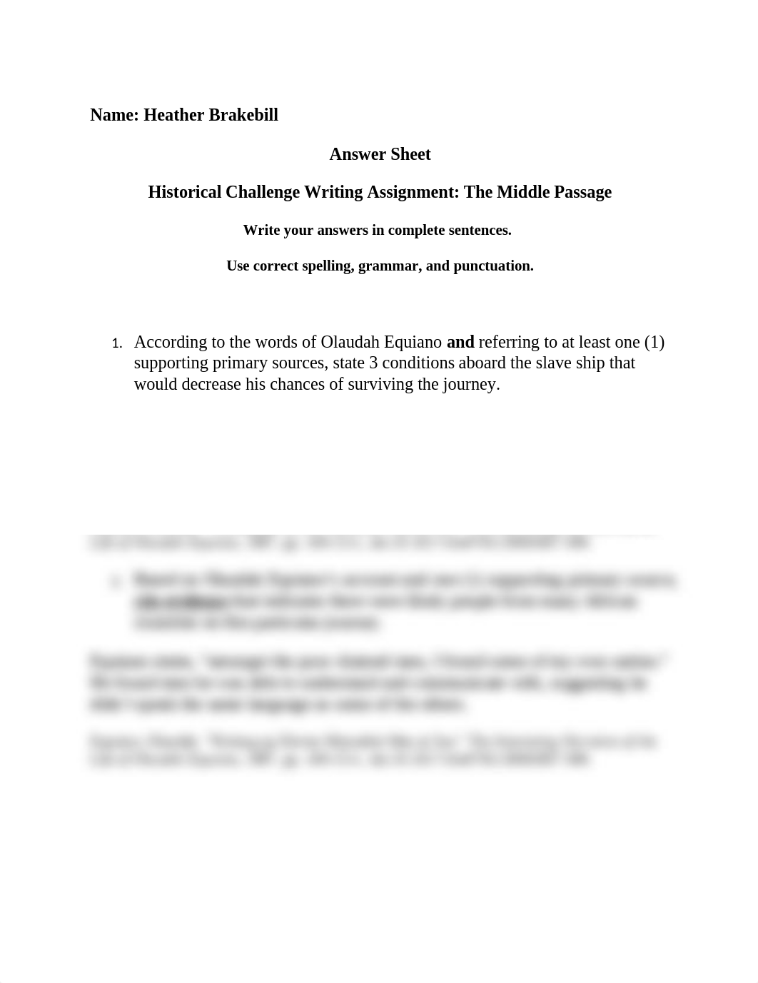 Historical Challenge Middle Passage Answer Sheet brakebill.rtf_d2wxi4qcye5_page1