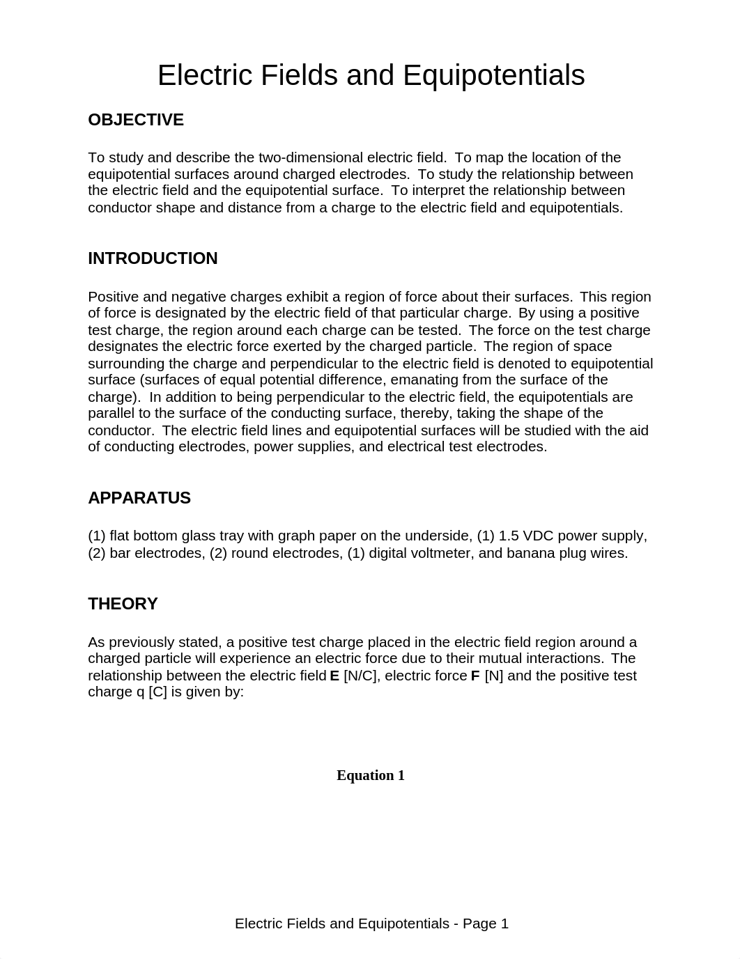 Electric Fields and Equipotentials - Spring 2008.doc_d2x5zkqhl0b_page1