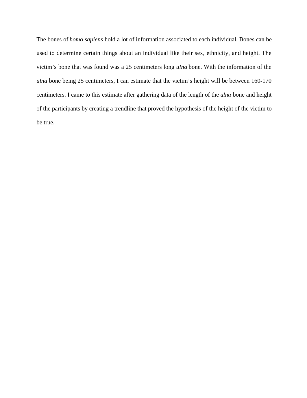 Lab report Predicting Height using Ulna Bone Length.docx_d2xh9yk6wgl_page2