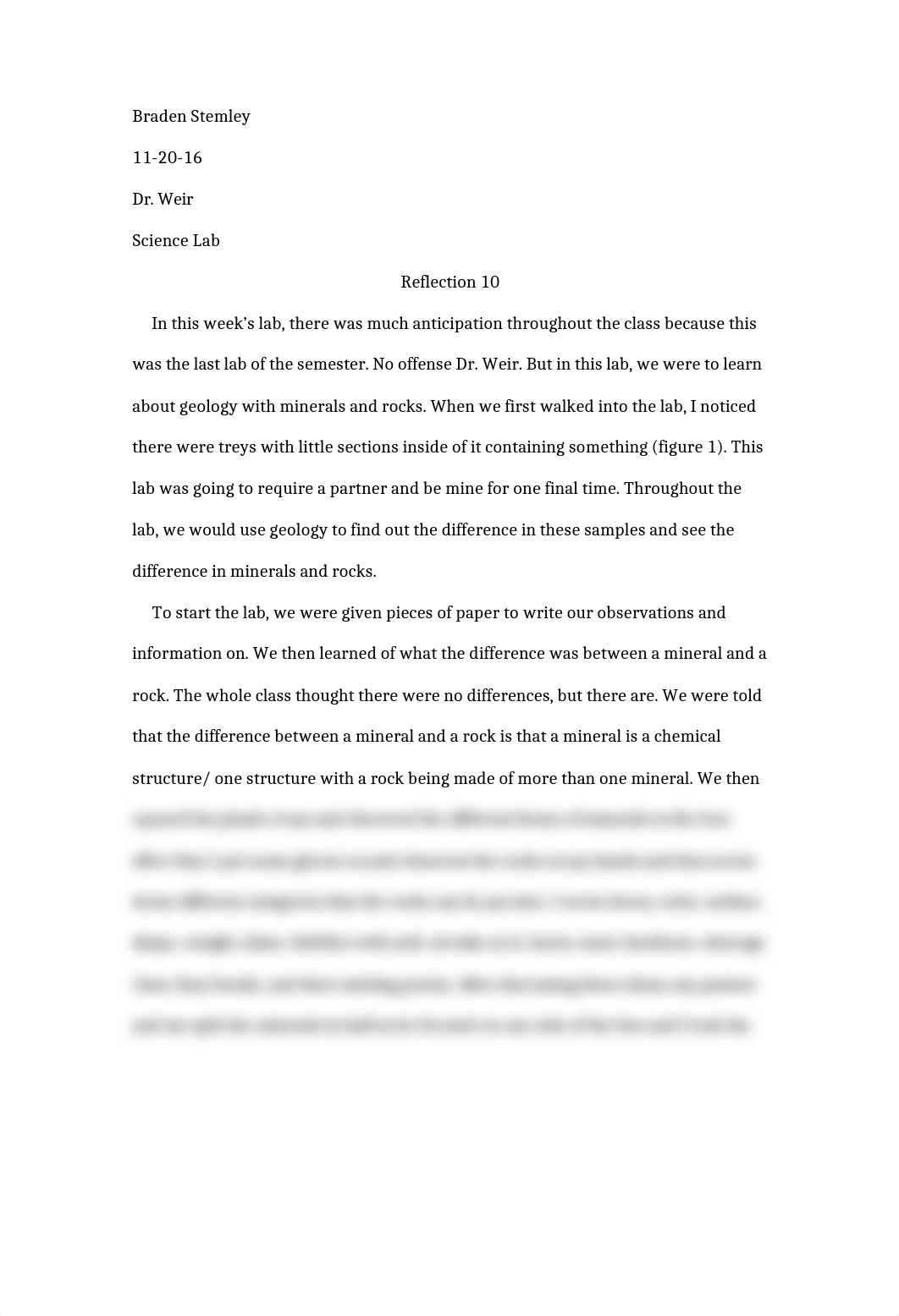 Lab Reflection 10 Geology_d2xmrda1xjr_page1