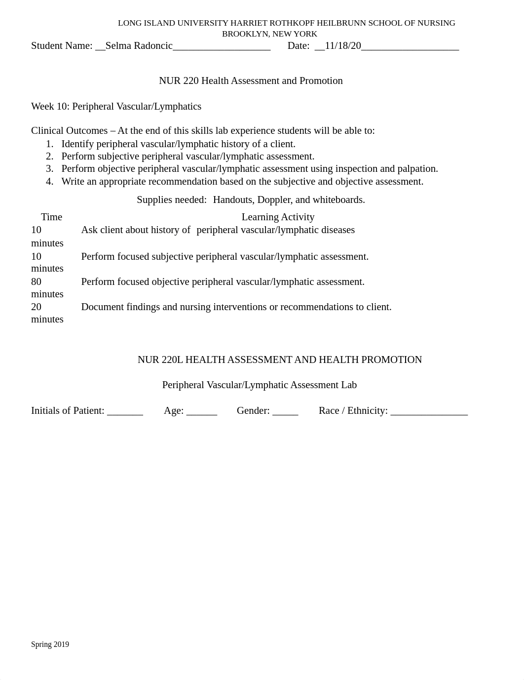 Peripheral Lymphatics assessment.doc_d2xnm45xtjx_page1