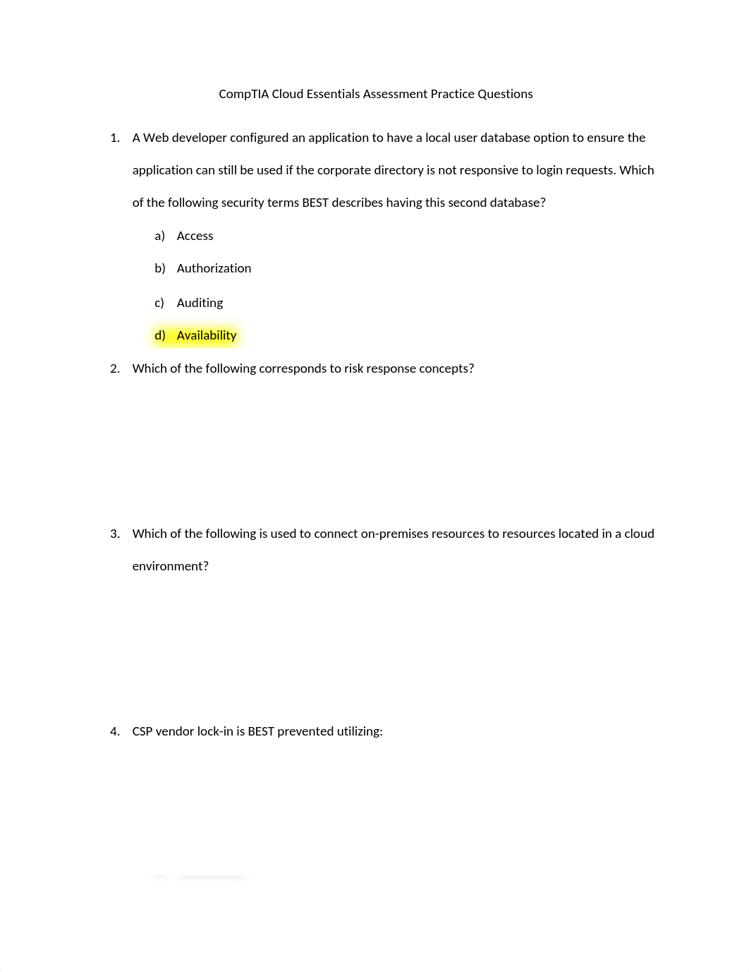 CompTIA Cloud Essentials Assessment Practice Questions.docx_d2xovmfz8a9_page1