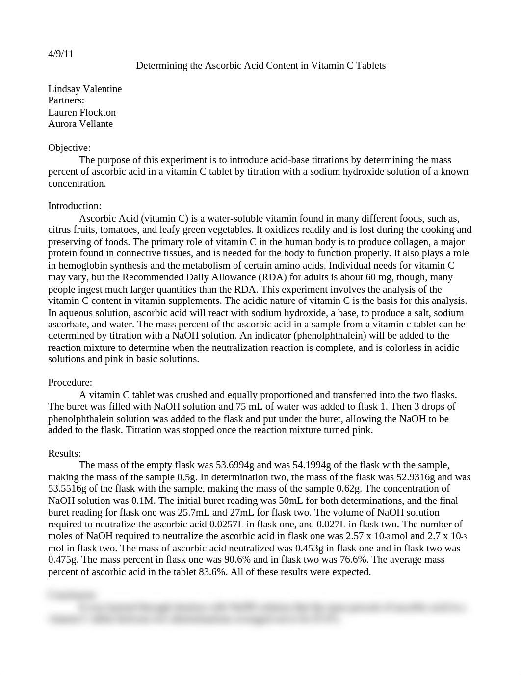 vitamin C lab report_d2y2vhl30o2_page1