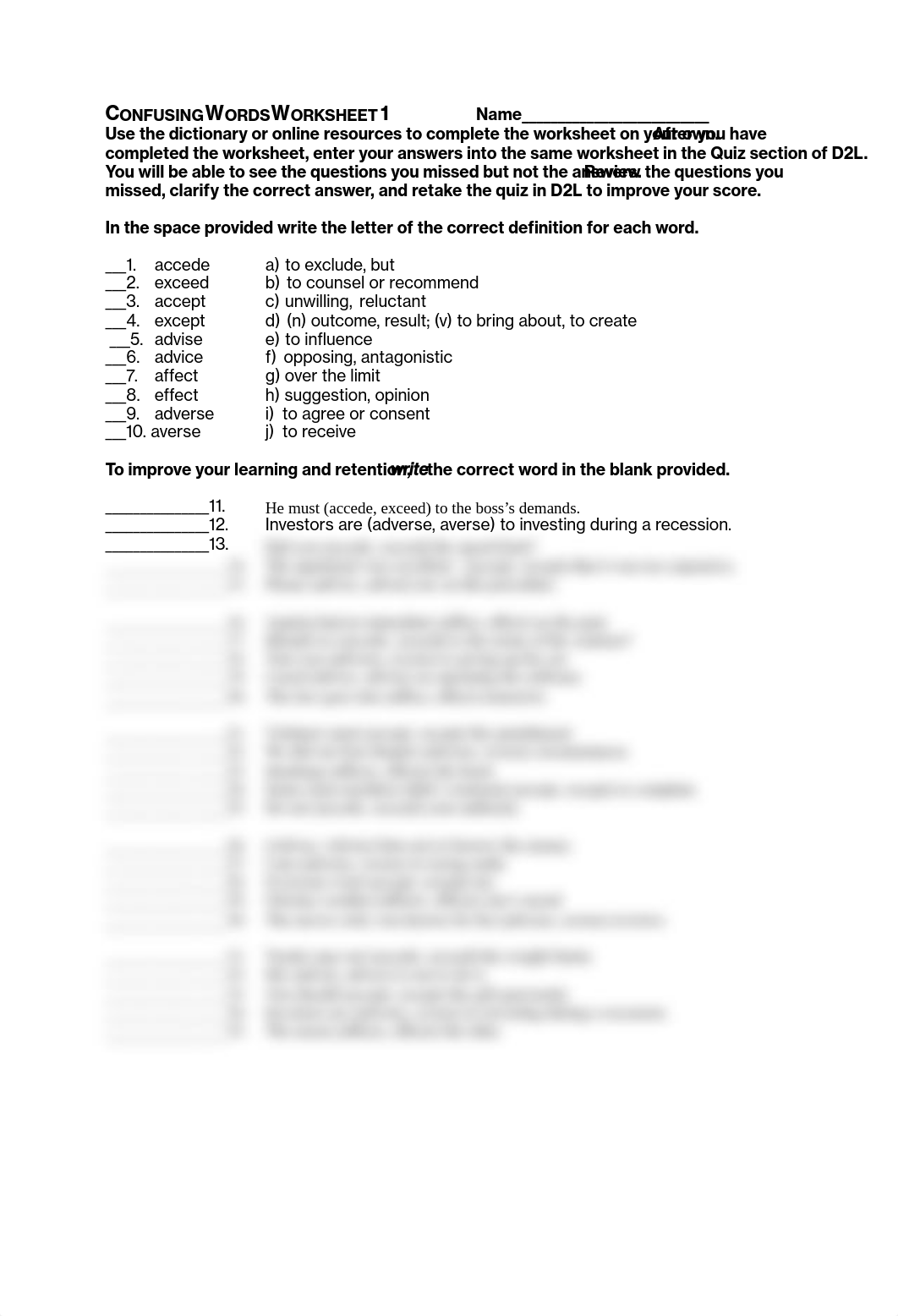 Confusing Words Worksheet 1 Name.pdf_d2y3h4k77im_page1