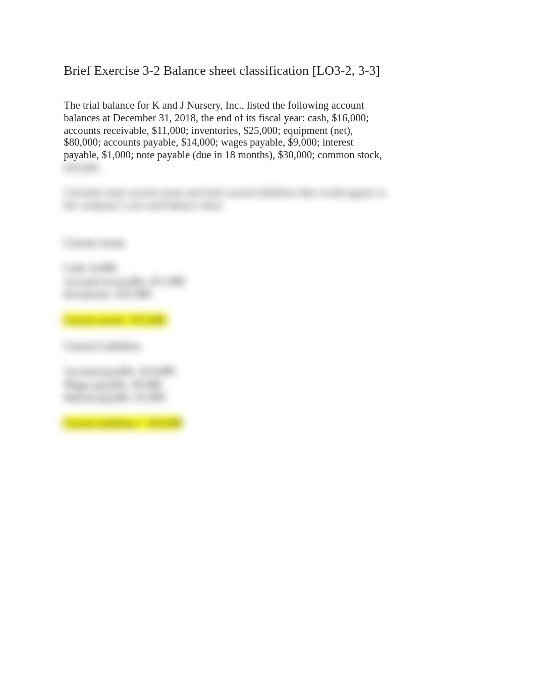 Brief Exercise 3-2 Balance sheet classification .docx_d2y40iehag1_page1
