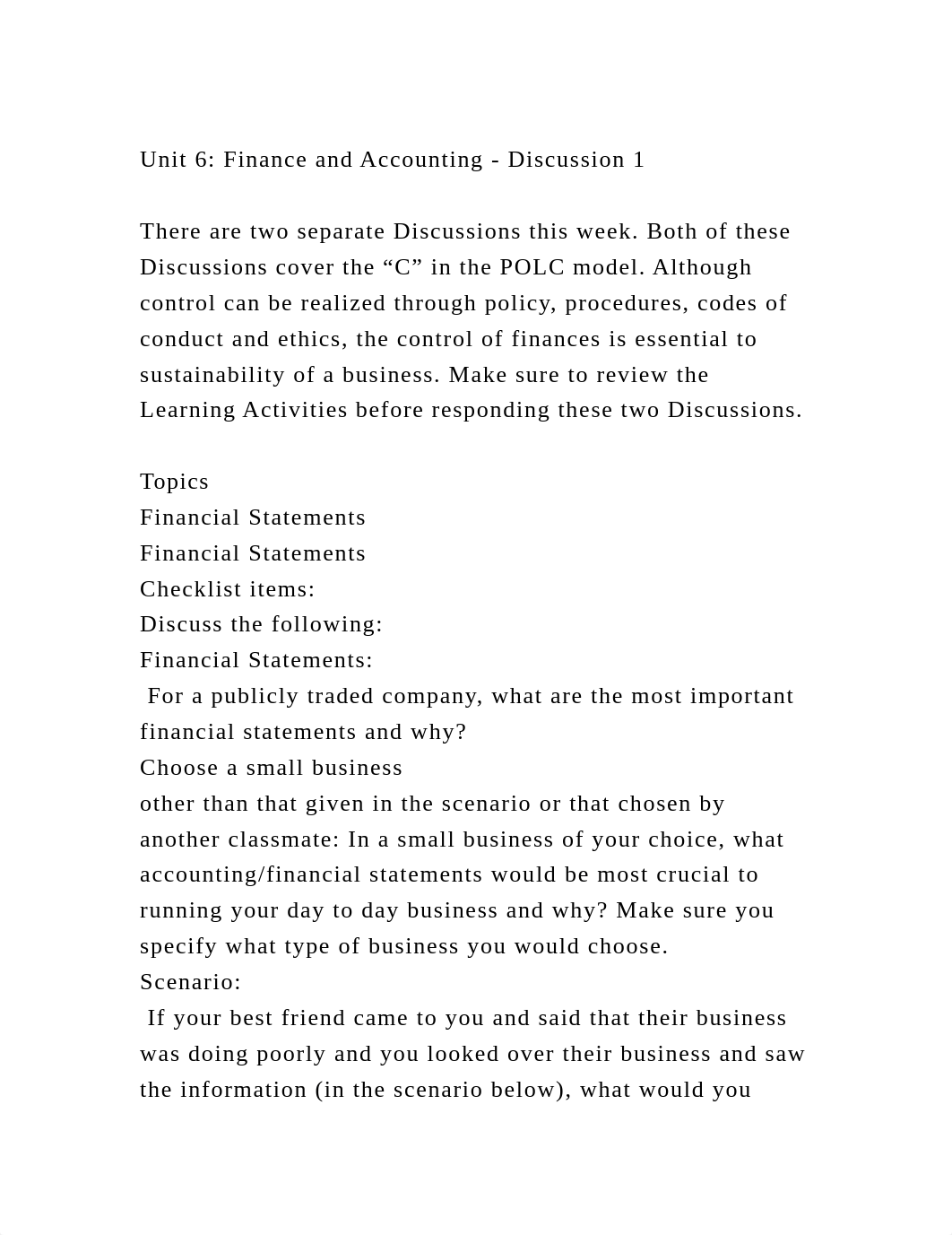 Unit 6 Finance and Accounting - Discussion 1There are two separ.docx_d2y77yo4tez_page2