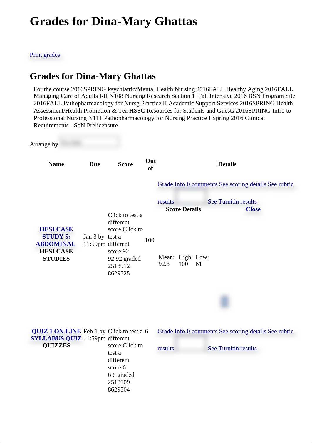 Grades for Dina-Mary Ghattas_ 2016SPRING Health Assessment_Health Promotion & Tea.html_d2yu61v663t_page2