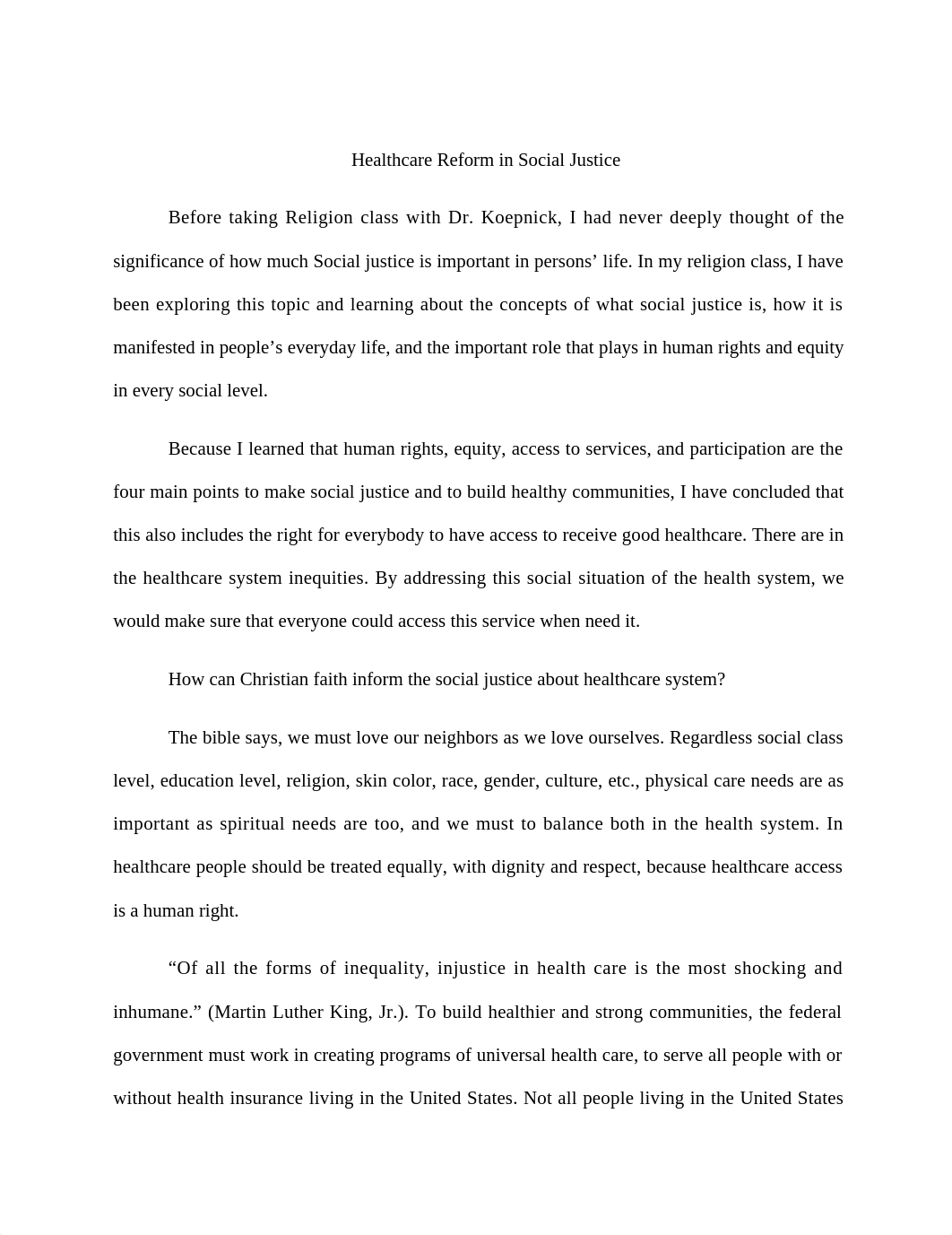 HEALTHCARE REFORM IN SOCIAL JUSTICE.docx_d2yv3r6hoio_page1