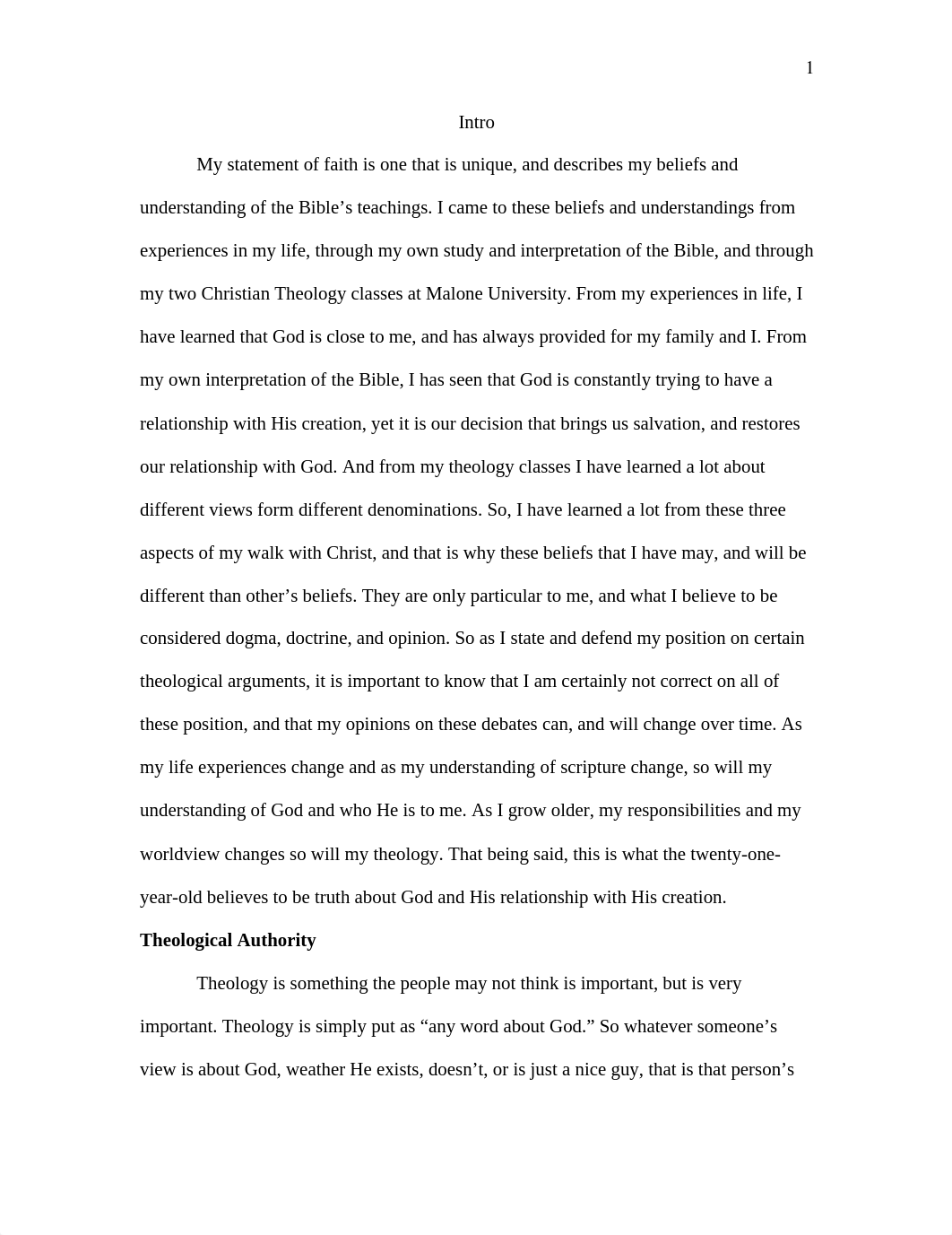 THEO 332 - Statement of Faith Paper_d2ywg5h98y8_page1