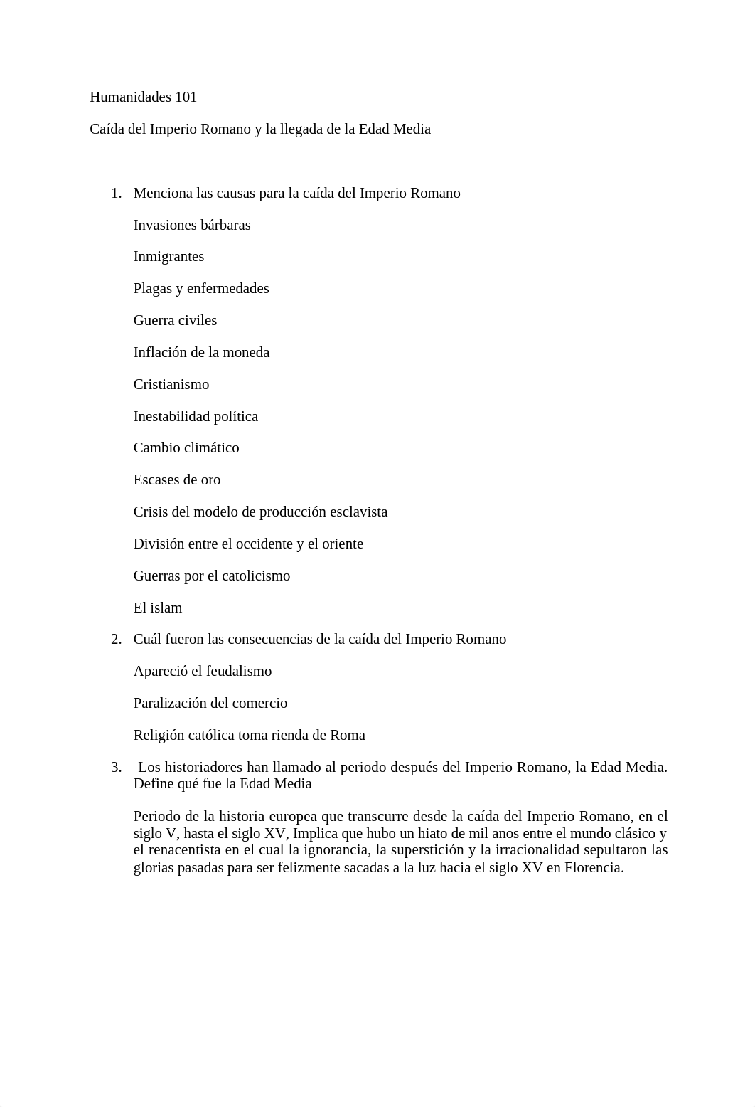 Humanidades 101 caida del imperio romano y edad media.docx_d2z1b3s892h_page1