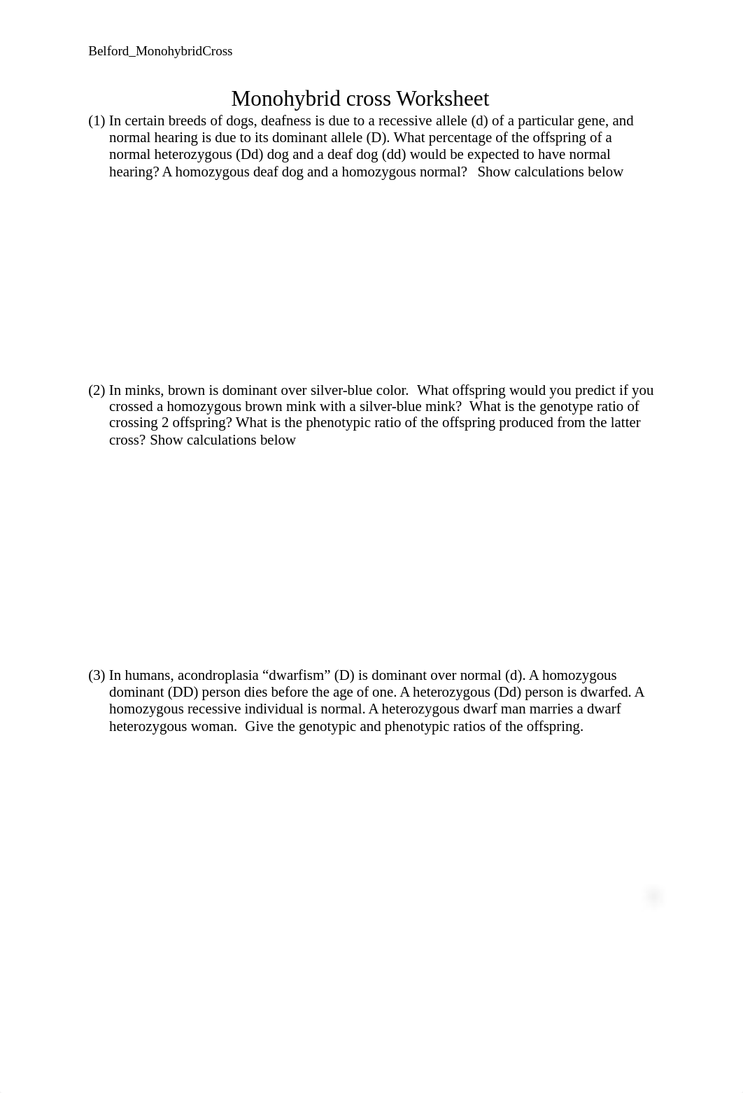 Monohybrid cross Worksheet (2).docx_d2z88tg01v6_page1