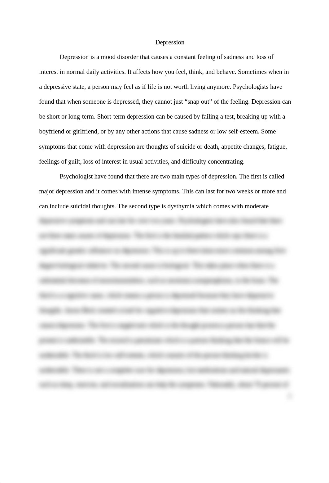 Psych 121 Final Paper-Depression.docx_d2zd3zeo7bl_page1