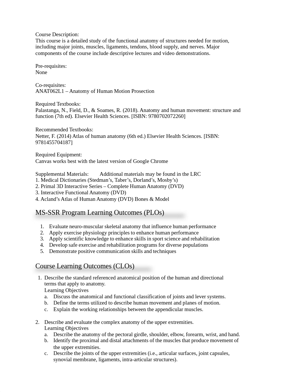 ANAT06201 Anatomy of Human Motion- Wildes -SP20 FINAL 12.27.19 (1).pdf_d2zesx4m0hm_page2