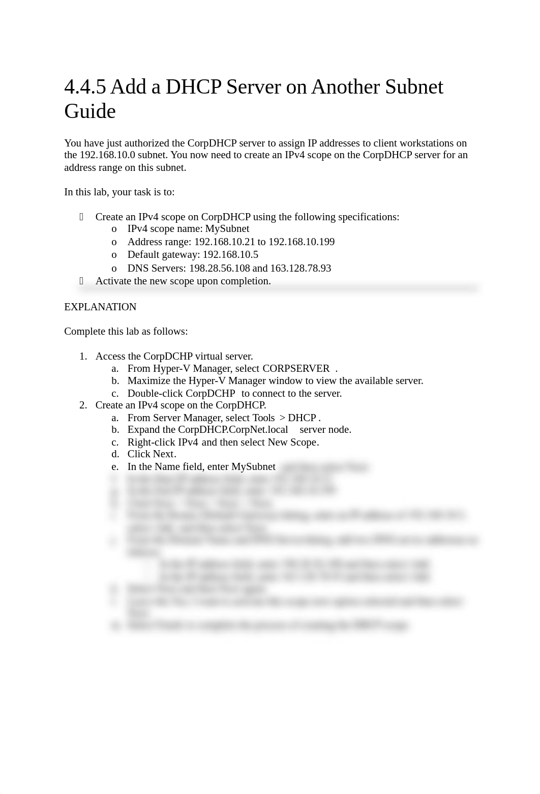 4.4.5 Add a DHCP Server on Another Subnet .docx_d2zi260k5xp_page1