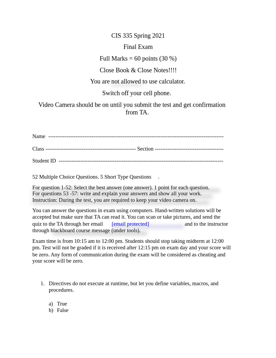 Final CIS 335 Spring 2021.pdf_d2zj5sxvurh_page1