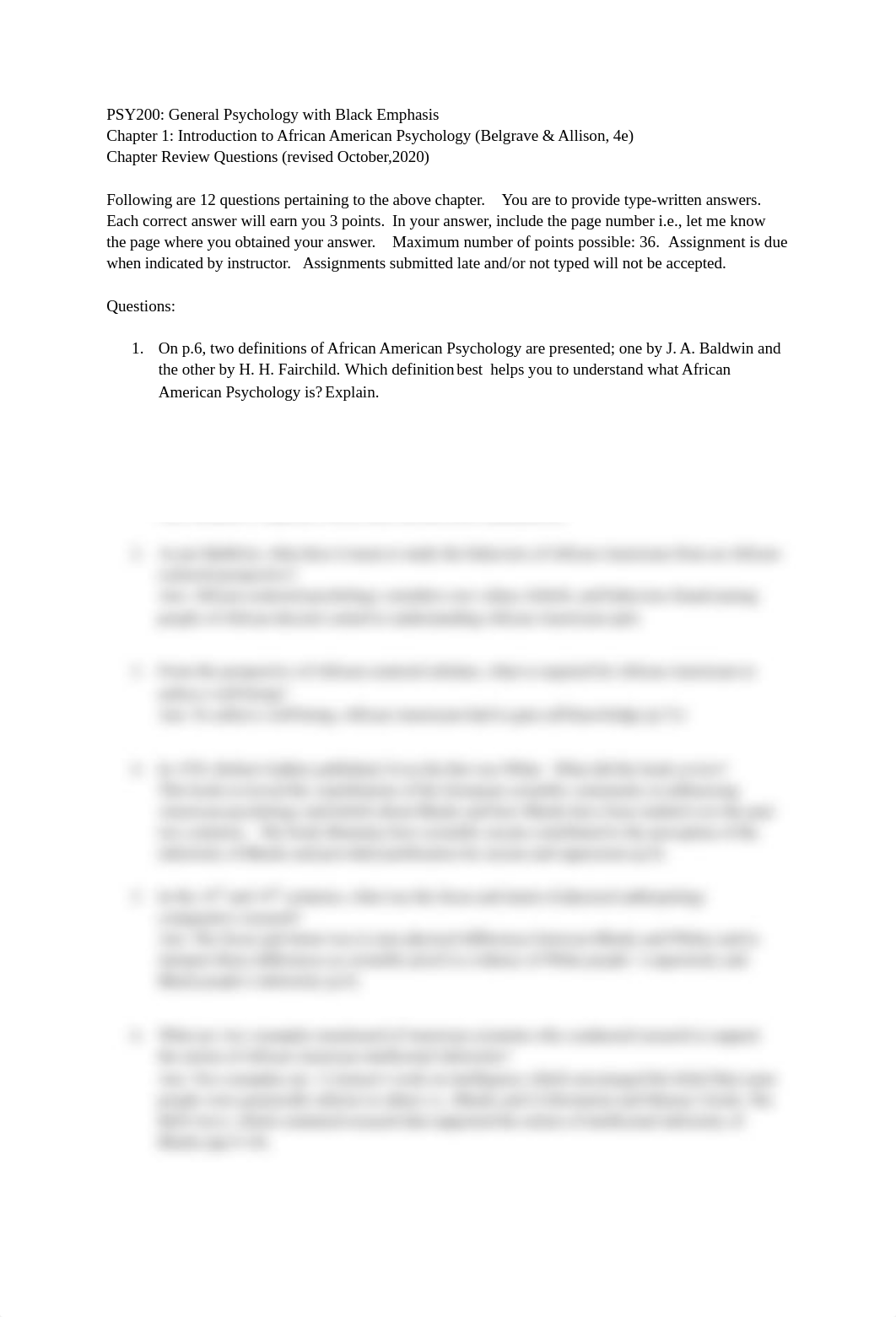 PSY200be - chap 1 (Belgrave & Allison) questions (revised) with answers.docx_d2zj79e73en_page1