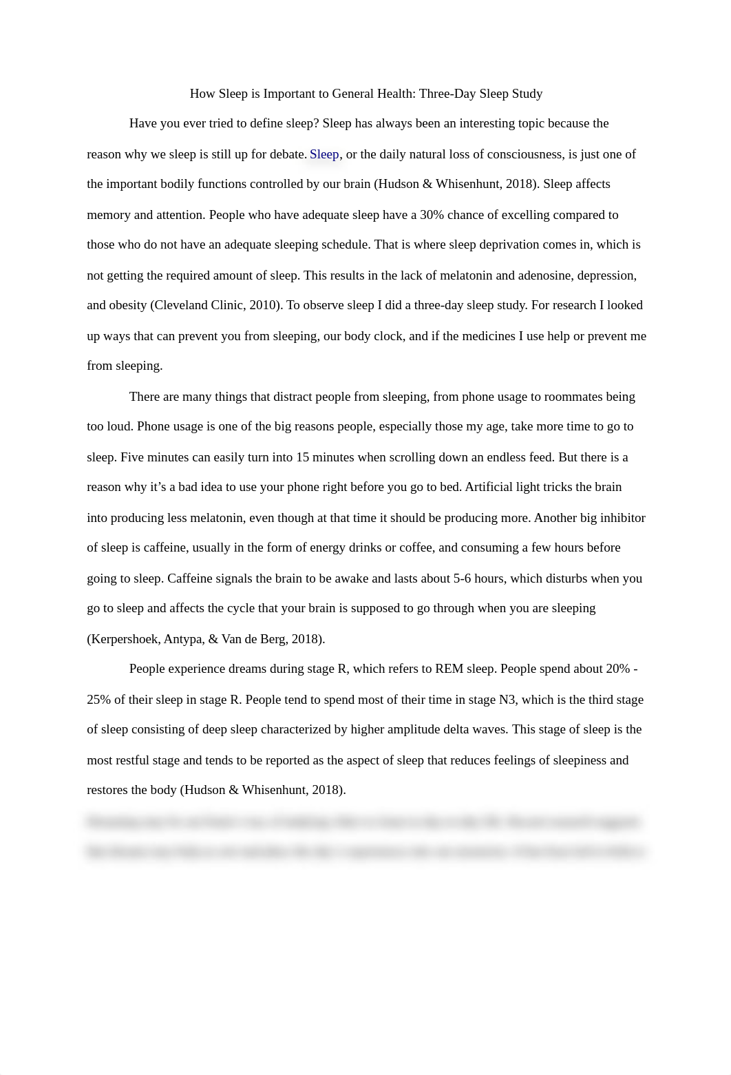 How Sleep is Important to General Health: Three-Day Sleep Study_d2zlmxmeleo_page1