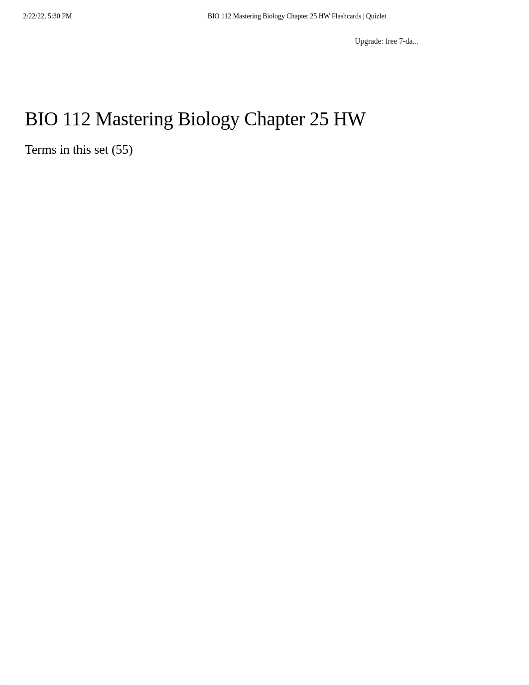 BIO 112 Mastering Biology Chapter 25 HW Flashcards _ Quizlet.pdf_d2zub5j99bw_page1