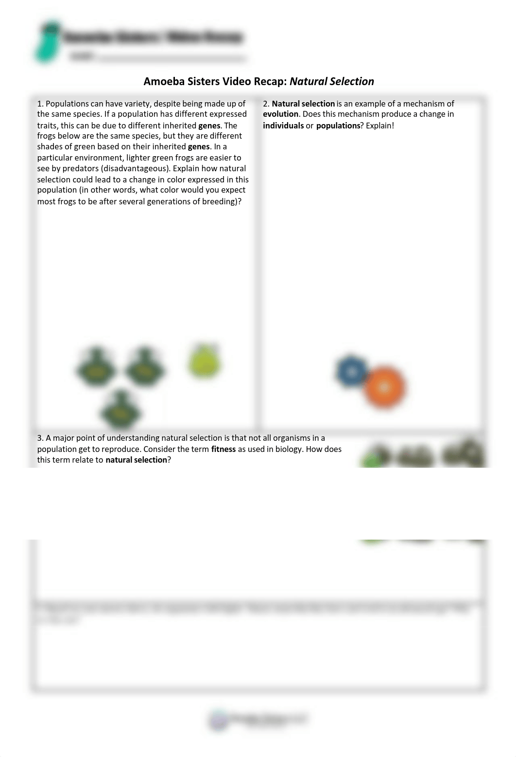 Amoeba Sisters Nat Selection worksheet fill in-2 (1).pdf_d2zulogowp2_page1