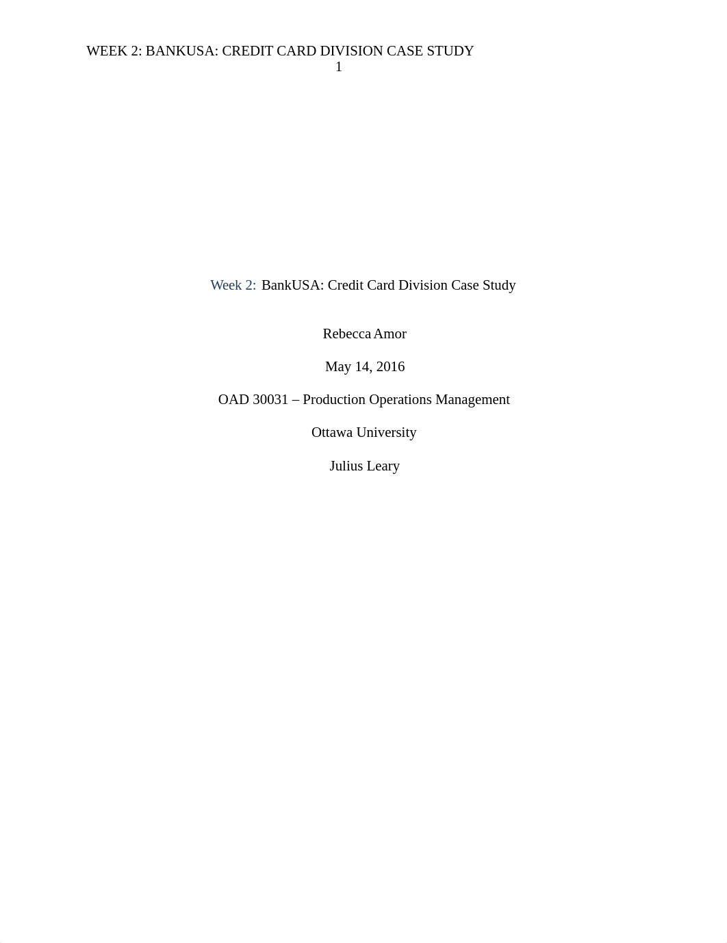 Week 2 - BankUSA Credit Card Division Case Study.docx_d2zvr265i0e_page1