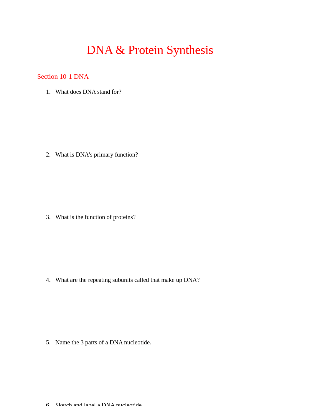 Protein synthesis and Dna replication worksheet answer key.docx_d2zw079tbr5_page1