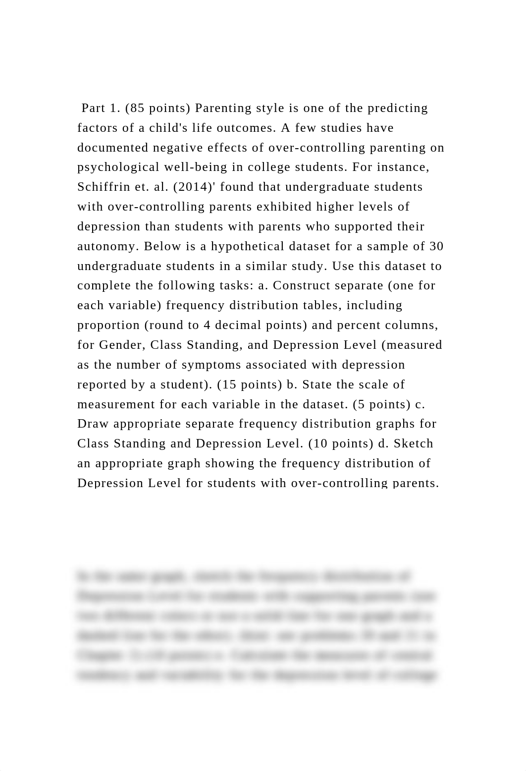 Part 1. (85 points) Parenting style is one of the predicting fact.docx_d2zy89p025s_page2