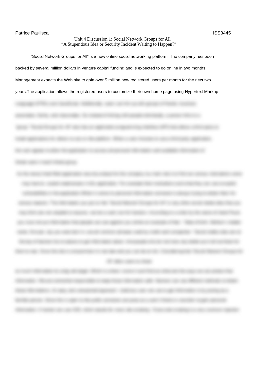 Unit 4 Discussion 1: Social Network Groups for All—"A Stupendous Idea or   Security Incident Waiting_d308iu57wdf_page3