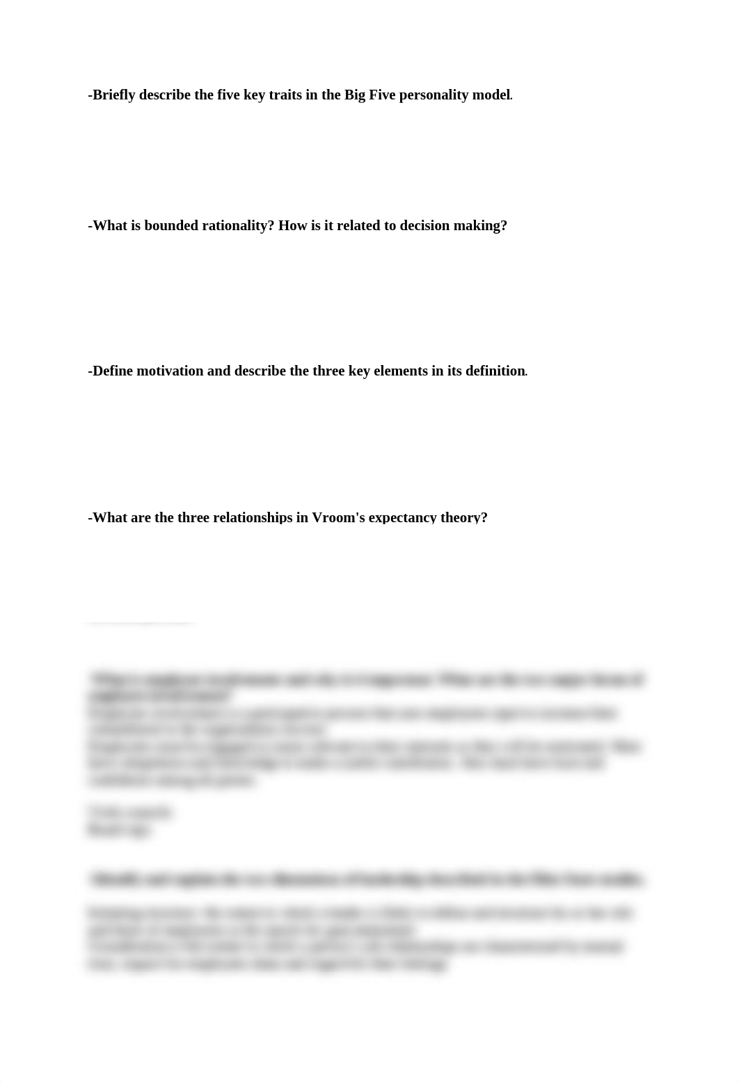 Briefly describe the five key traits in the Big Five personality model.docx_d30fws76zg2_page1