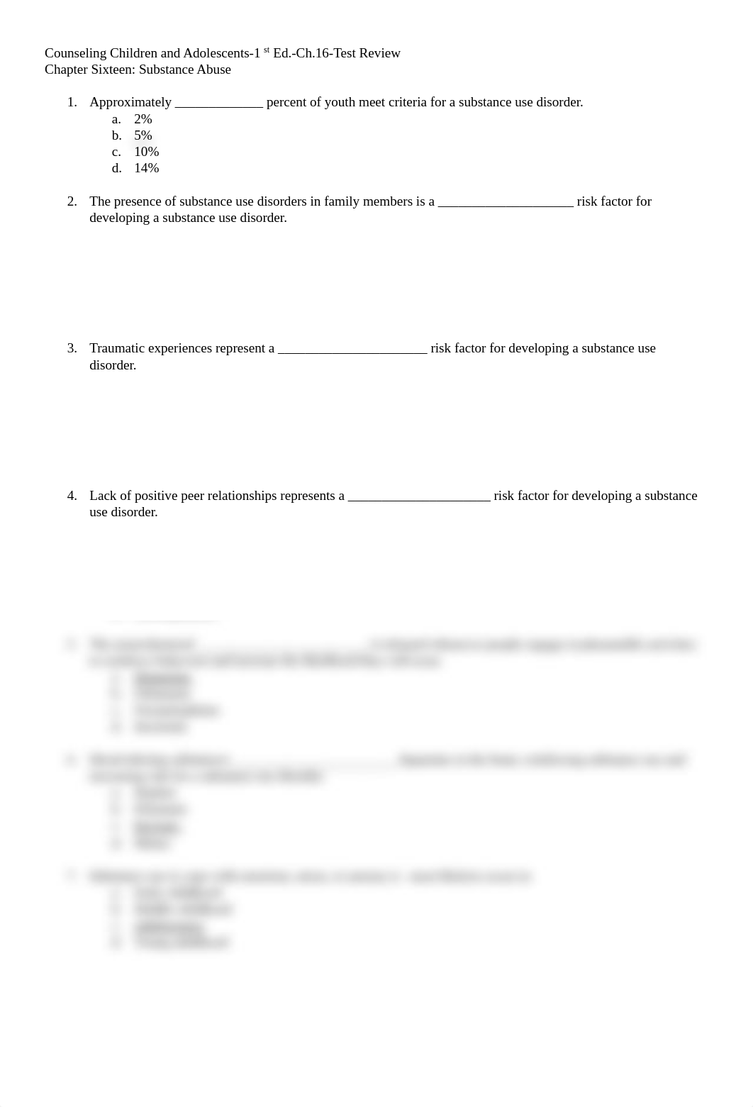 Counseling Children and Adolescents-1st Ed.-Ch.16-Test Review.pdf_d30h7c8h3im_page1