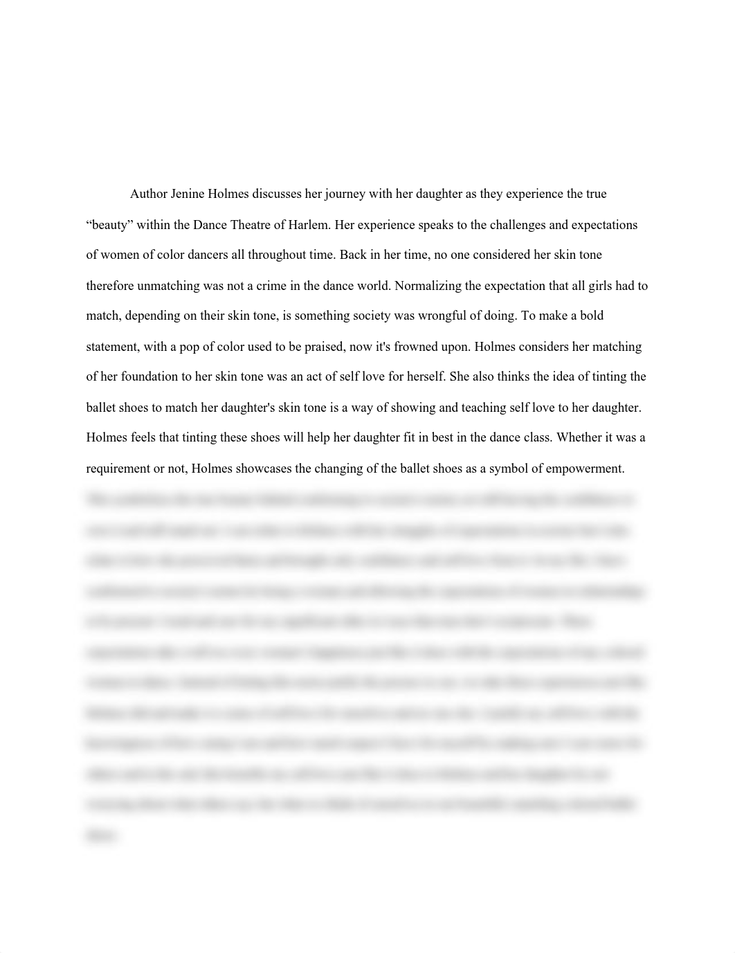 Why Pink Ballet Slippers Won't Do Analysis.pdf_d30le9mcdma_page1