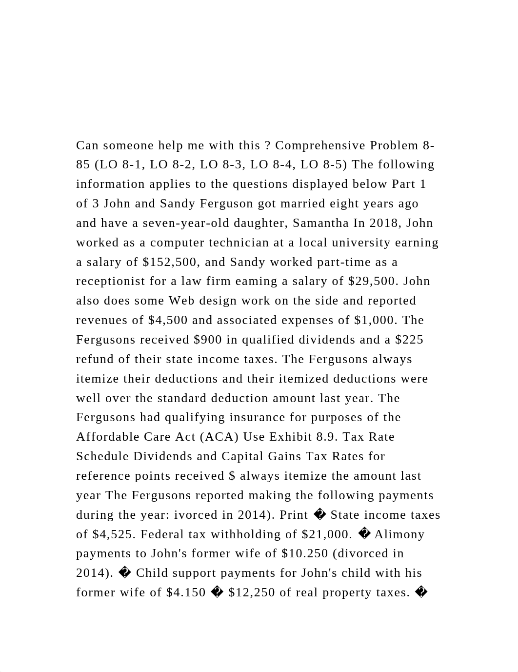 Can someone help me with this  Comprehensive Problem 8-85 (LO.docx_d30vf5umob5_page2