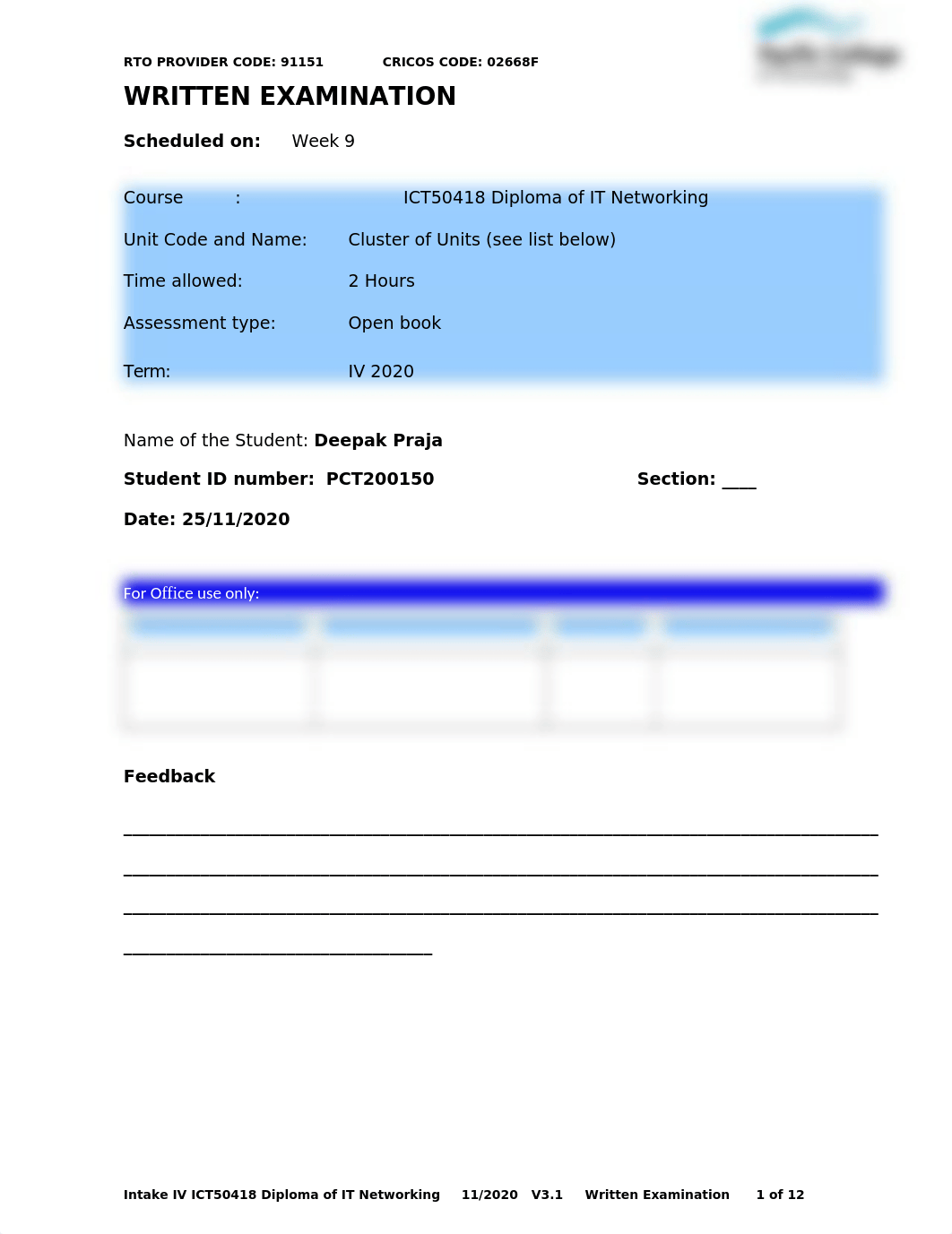 Written exam _Diploma of IT Intake T4_2020.doc_d3129veof8h_page1