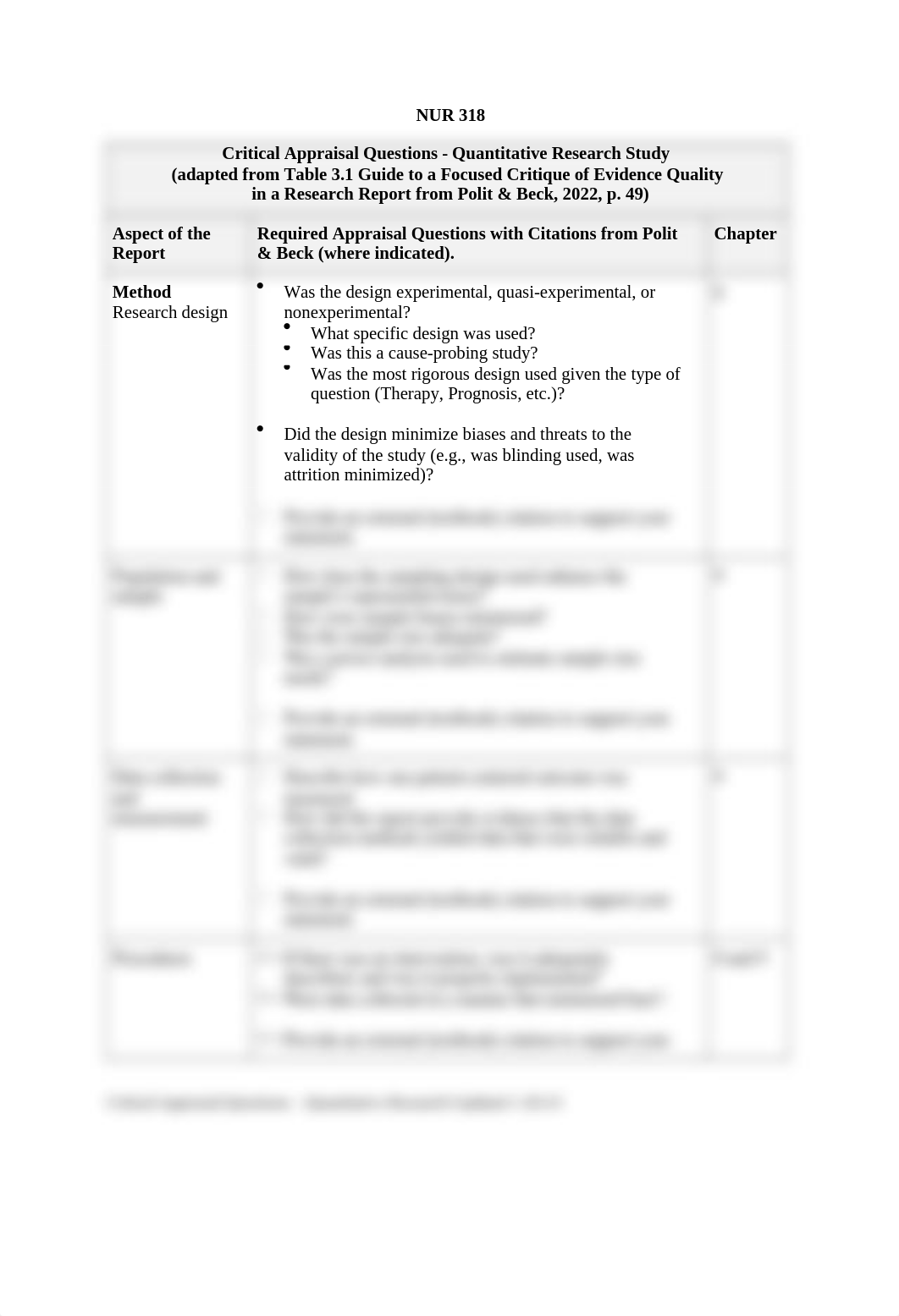 KEY-Critical Appraisal Questions - Quantitative Research Study- Updated 1-20-23-1.docx_d312cyn4h8g_page1